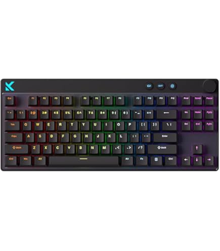Amazon | Hyekit MCHOSE Mix 87 TKL 有線 RGB 磁気スイッチ ゲーミング